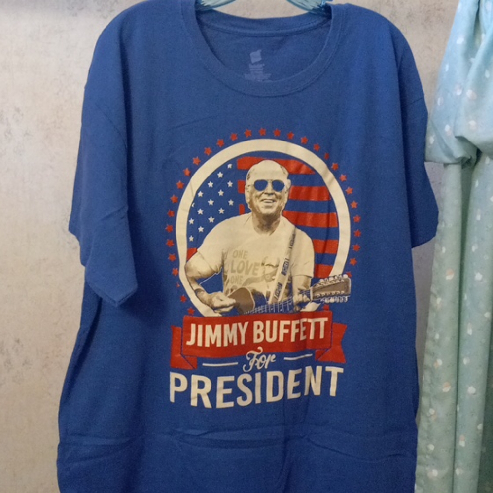 Jimmy Buffett for President tee